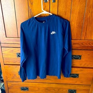 Blue Nike Men’s Long sleeve T-Shirt